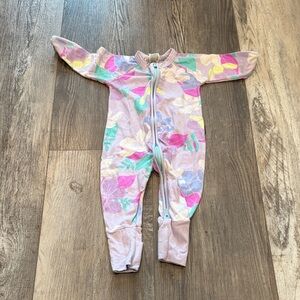 Bonds Purple Floral Kids One Piece